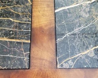 Century Mahogany Server Marble Top