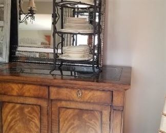 Century Mahogany Server Breakfront