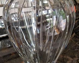 Crystal vase