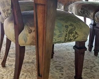 Dining Table Leg Detail