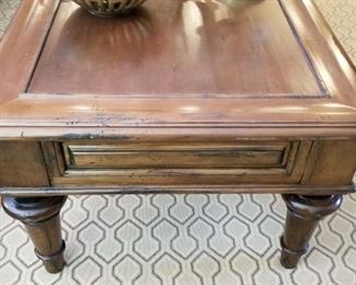 Mahogany Coffee Table Side