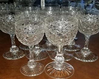 Dorflinger Crystal Wine Glasses
