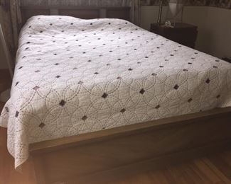 Mid century queen bedroom set no mattress
