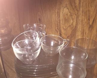 Much various glassware