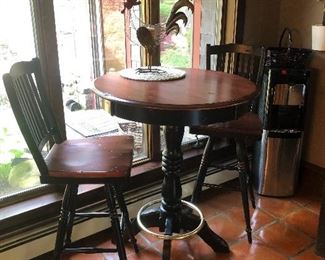 High top bistro table from Flemington Dept store
