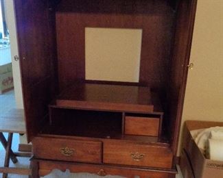 open entertainment center