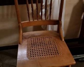 Wood side chair