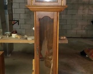 Grandfather clock - works are in a box
