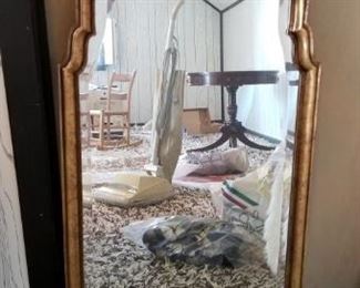 Gold framed mirror - 1 of 2 matching