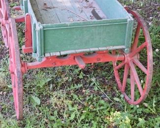 Wooden Child's Wagon