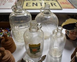 White House Vinegar bottles