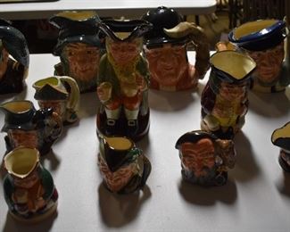 Collection Old Toby Mugs