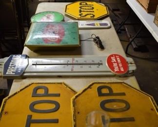 Large Collection Old Advertising Signs, etc. Our best auction of the year!!