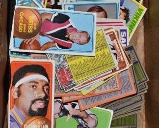 Old 1960's & 70's Football & Basketball cards