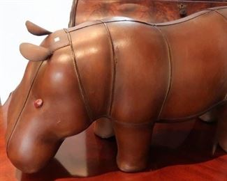 Leather hippopotamus