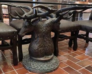 Detail of table base