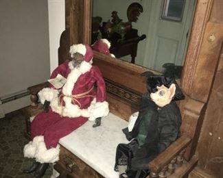 daddy long legs santa dolls