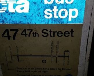 47th Street Bus Stop City of Chicago