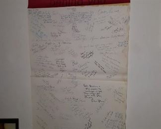 Bob Brown Support letter/signaures