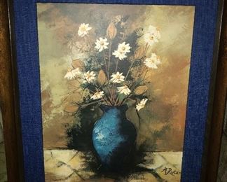One of many framed wall decor--framed print .