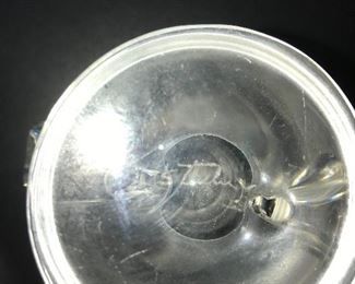 Steuben glass vase.