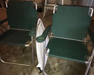 Camping chairs.