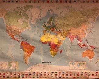 Nice wall map