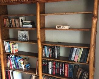 Fantastic antique rustic wall unit from Strong Estate summer home!