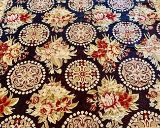 Needlepoint rug
