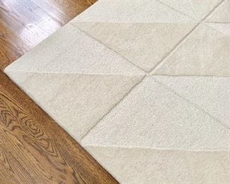 West Elm 8x10 tufted rug