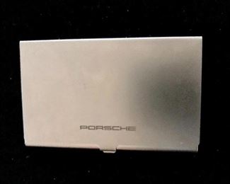 Porsche business card holder