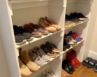 Shoes of all kinds; Men's size 9.5 and women's size 9-9.5