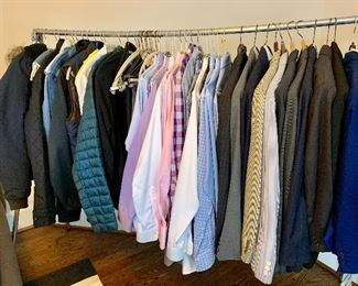 Men's clothing, suits