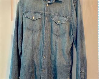 "7 for all mankind" jean shirt