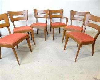 Heywood Wakefield Wood Dining Chairs