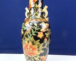 Large, Decorative, Ceramic Standing Vase