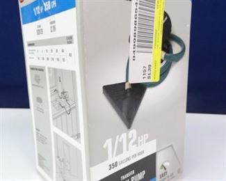 Portable Transfer Utility Liquid Pump