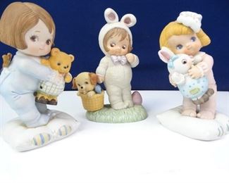 Vintage Dolly Dingle Series Easter Porcelain Dolls