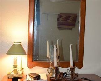 Dresser, Mirror, Home Decor, Lamp