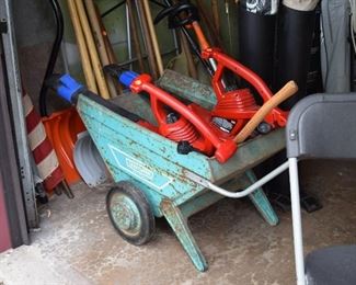 Wheelbarrow, Electric Lawn Tools