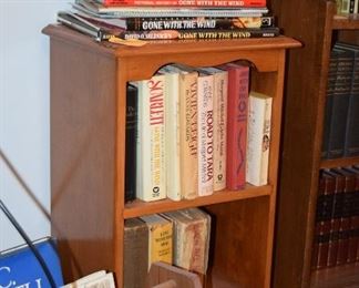 Vintage Cabinet & Books