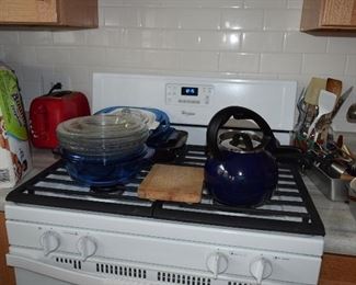 Casserole Dishes & Tea Pot