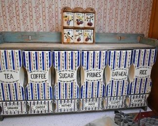 VINTAGE CZECH SPICE RACK