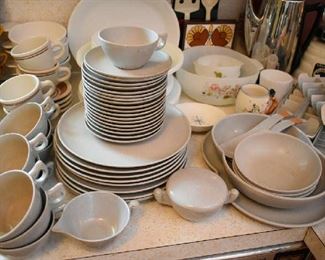 GRAY MELAMINE DISHES