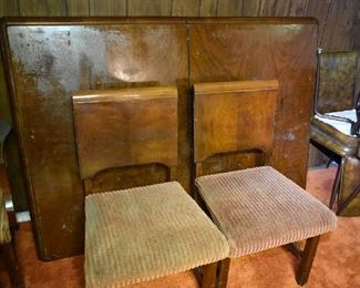 TABLE, CHAIRS