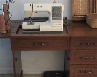 Sears Kenmore sewing machine w/ cabinet