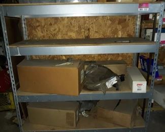 Metal & Wood Shelves