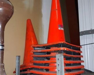 10 Traffic Cones