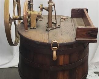 Old Wooden Washing Machine