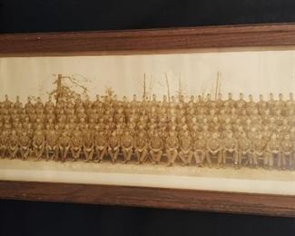 WWII Military Picture - Co. C. 61st Tr. Bn Camp Robinson Arkansas